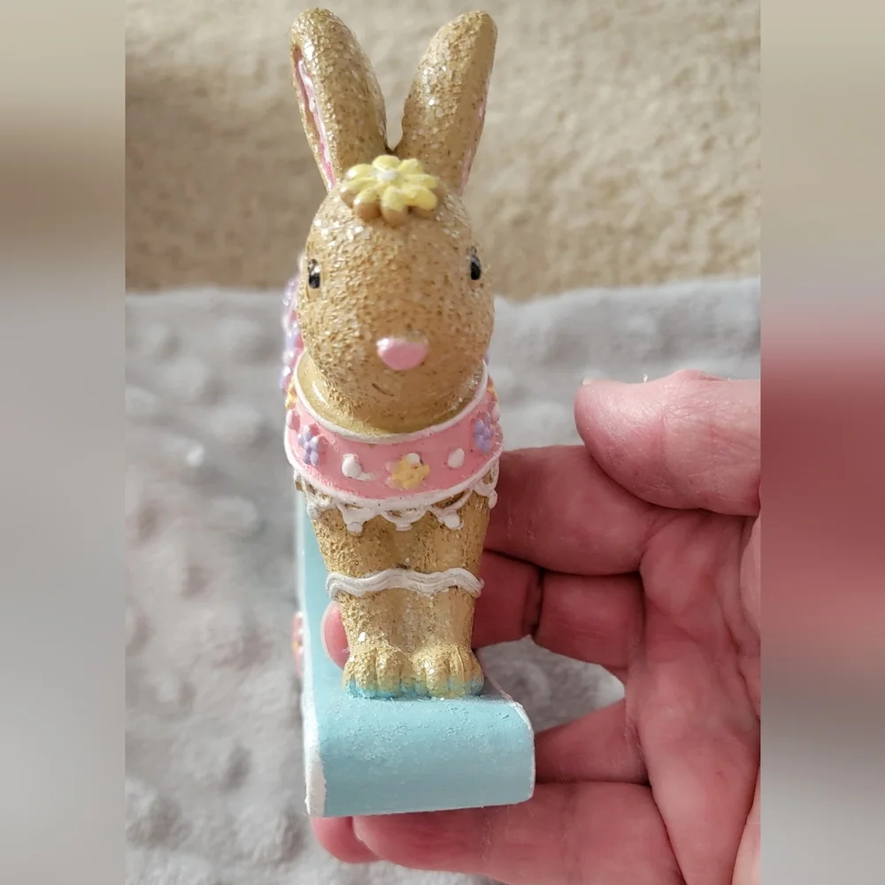 Pastel Rocking Bunny - Picture 5 of 7